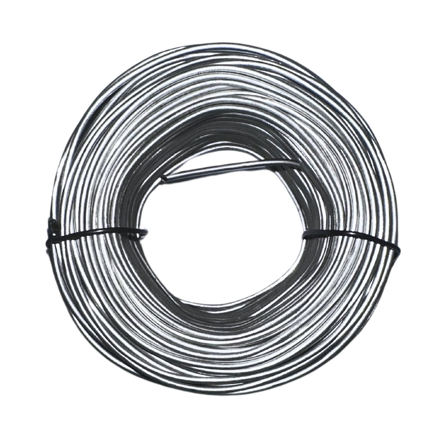 Western Steel & Wire #16 Galvanized Annealed Tie Wire 1 lb Coil 100 ft – Zinc Coated Rebar Tie, Bendable Galvanized Roll - Oil-Free Mechanic Roll  for Construction, Garden, Fencing Use